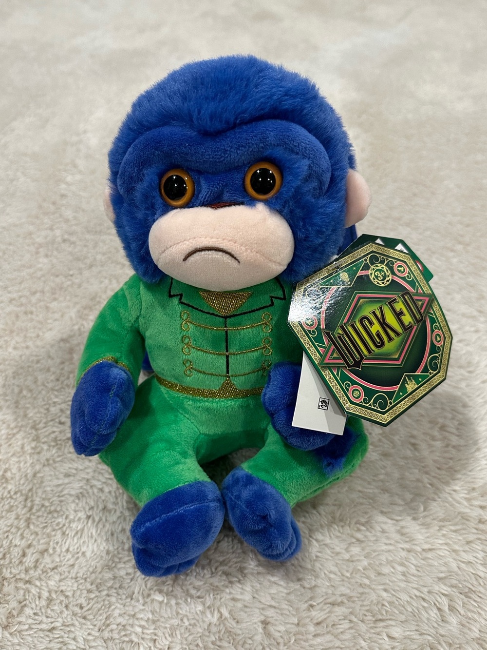 NWT wicked movie chistery flying monkey plush stuffed animal